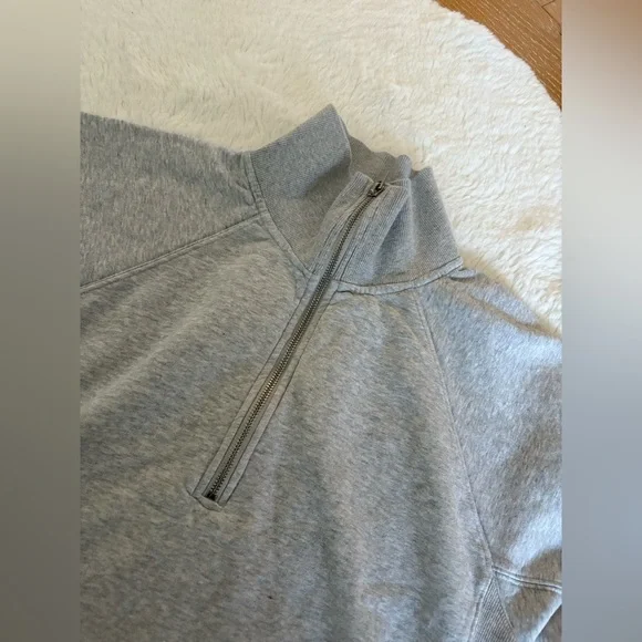 Express Gray Zip Sweater - Picture 5 of 5